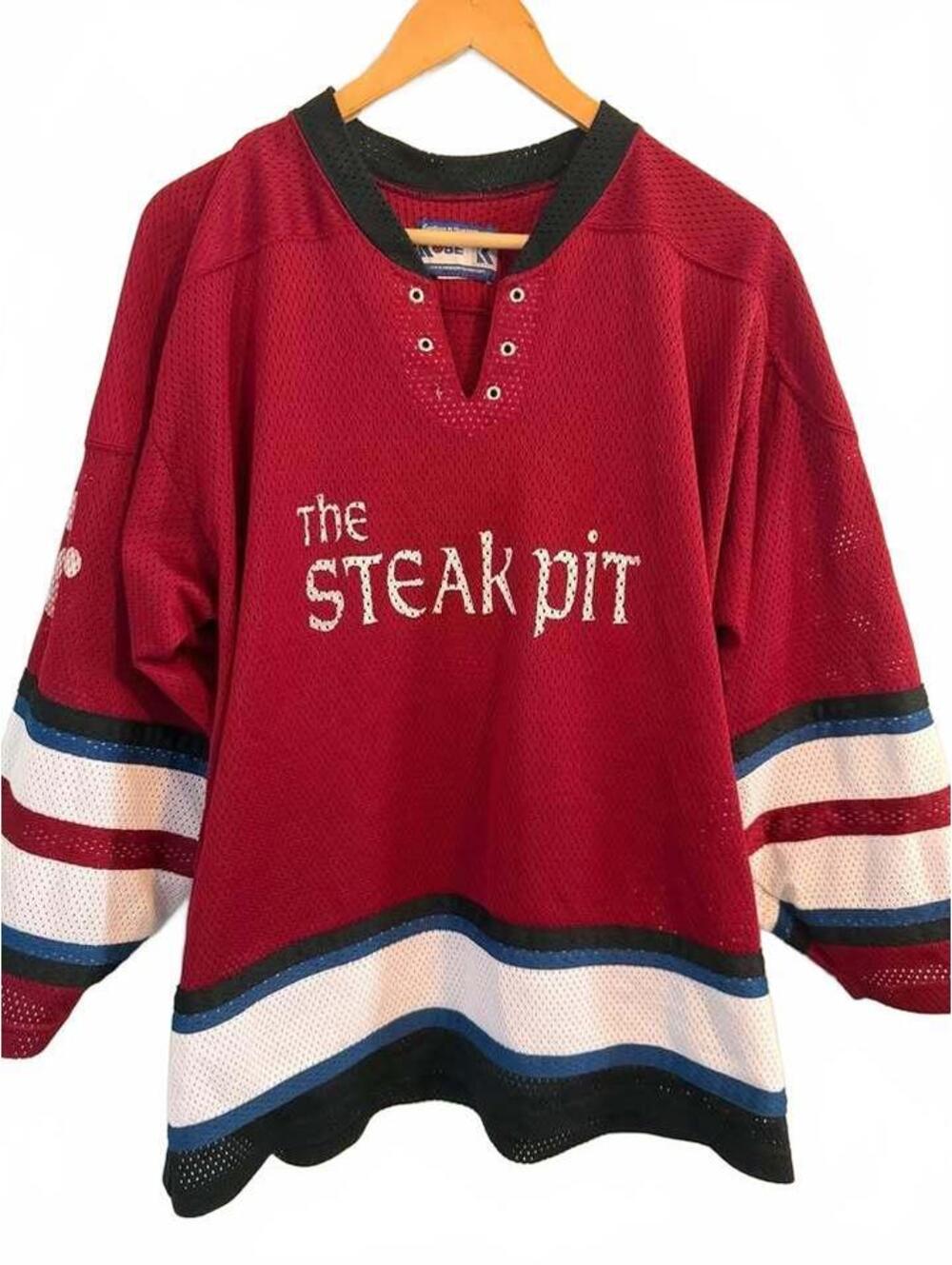 Vintage Kobe The Steak Pit Hockey Jersey
